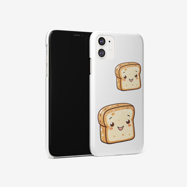 Smiling Bread Slice iPhone Case – Lunarferns Design